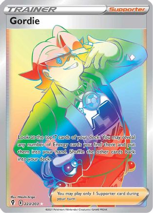 Gordie (Secret) (223)/203 Secret Rare Holofoil