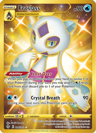 Froslass (Secret) (226)/203 Secret Rare Holofoil
