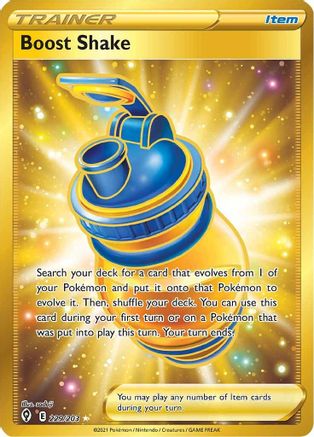 Boost Shake (Secret) (229)/203 Secret Rare Holofoil