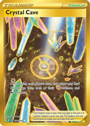 Crystal Cave (Secret) (230)/203 Secret Rare Holofoil
