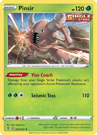 Pinsir (1)/203 Rare