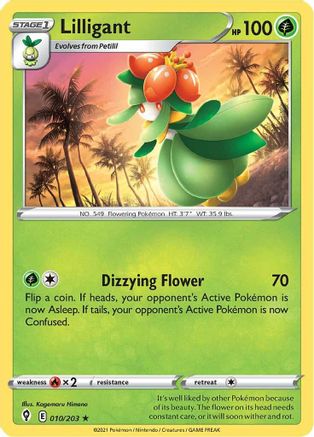 Lilligant (10)/203 Rare Reverse Holofoil