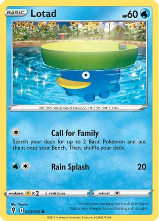 Lotad (32)/203 Common