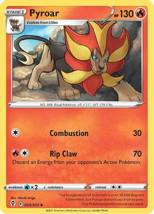 Pyroar (23)/203 Uncommon