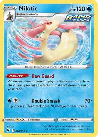 Milotic (38)/203 Rare