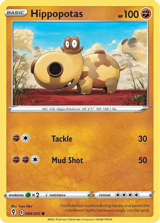Hippopotas (84)/203 Common