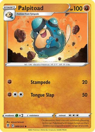 Palpitoad (89)/203 Uncommon