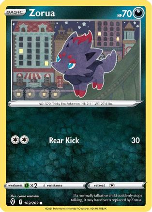 Zorua (102)/203 Common