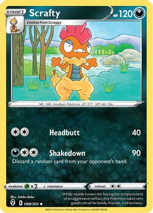 Scrafty (99)/203 Uncommon