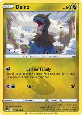 Deino (113)/203 Common
