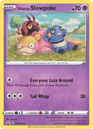 Galarian Slowpoke - SWSH126 (SWSH126)/307 Promo Holofoil