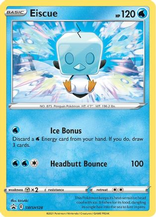 Eiscue - SWSH128 (SWSH128)/307 Promo Holofoil