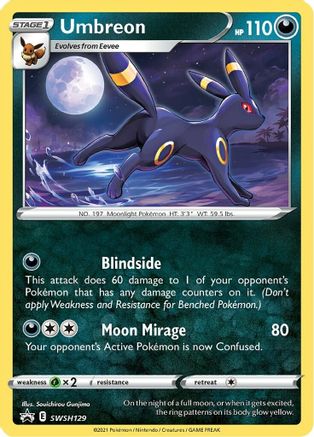 Umbreon - SWSH129 (SWSH129)/307 Promo Holofoil