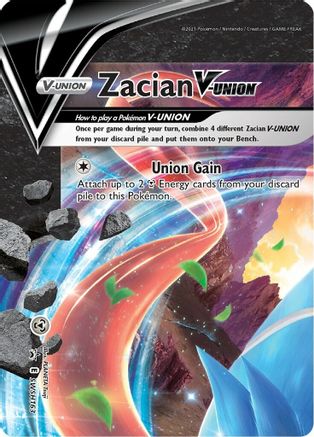 Zacian V-UNION - SWSH163/307 Promo Holofoil