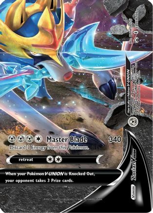 Zacian V-UNION - SWSH166/307 Promo Holofoil