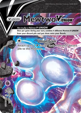 Mewtwo V-UNION - SWSH159 (SWSH159)/307 Promo Holofoil