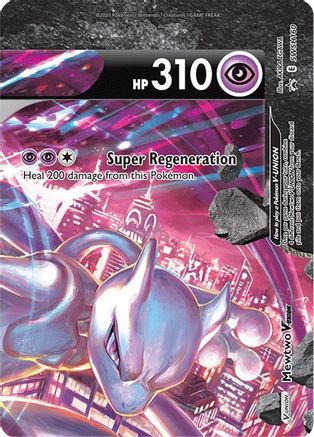 Mewtwo V-UNION - SWSH160 (SWSH160)/307 Promo Holofoil