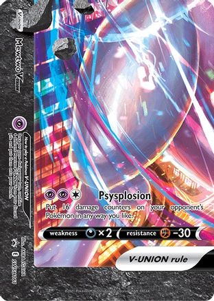 Mewtwo V-UNION - SWSH161 (SWSH161)/307 Promo Holofoil
