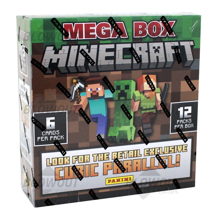 2024 Panini Minecraft 15th Anniversary Mega Box
