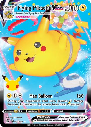 Flying Pikachu VMAX (7)/25 Ultra Rare Holofoil