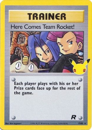 Here Comes Team Rocket! (15) Classic Collection Holofoil