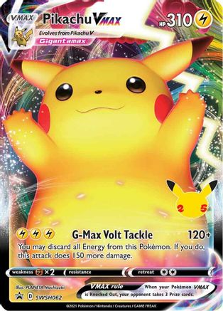 Pikachu VMAX - SWSH062 (SWSH062)/307 Promo Holofoil