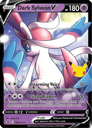 Dark Sylveon V - SWSH134 (SWSH134)/307 Promo Holofoil