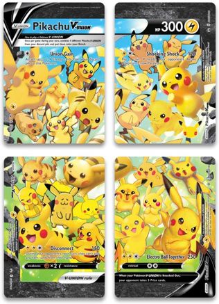 Pikachu V-Union [Set of 4] Promo Holofoil