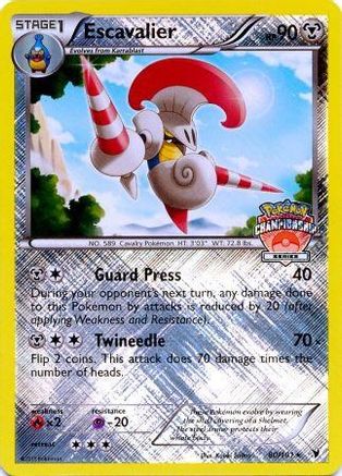 Escavalier - 80/101 (Championship Series) (80) Promo Reverse Holofoil