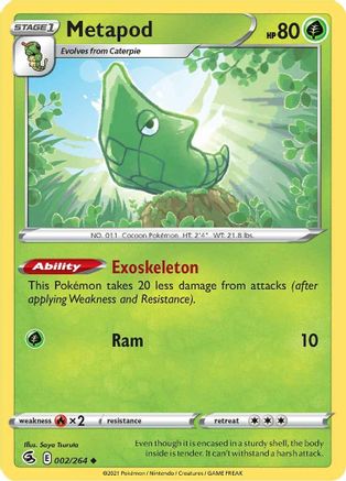 Metapod (2)/264 Uncommon