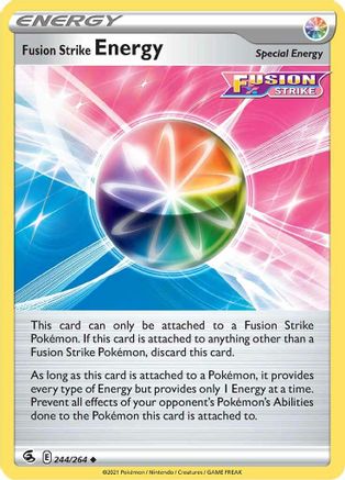 Fusion Strike Energy (244)/264 Uncommon Reverse Holofoil