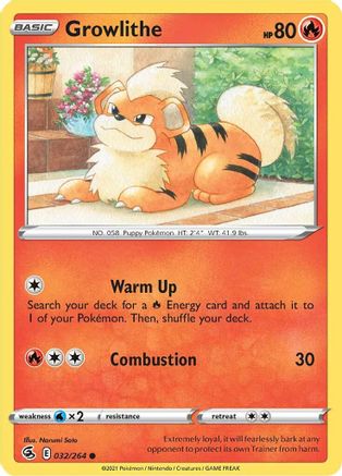 Growlithe (32)/264 Common