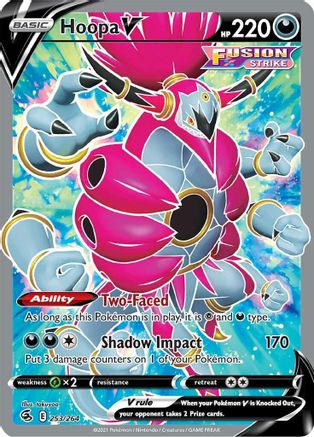 Hoopa V (Full Art) (253)/264 Ultra Rare Holofoil