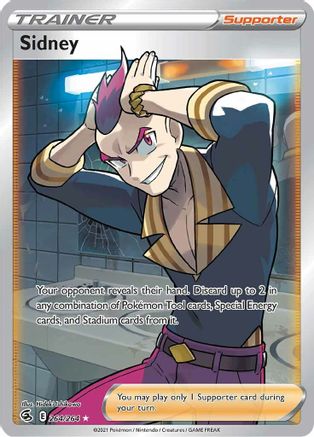 Sidney (Full Art) (264)/264 Ultra Rare Holofoil