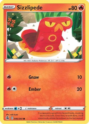 Sizzlipede (46) (46)/264 Common