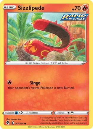 Sizzlipede (47) (47)/264 Common