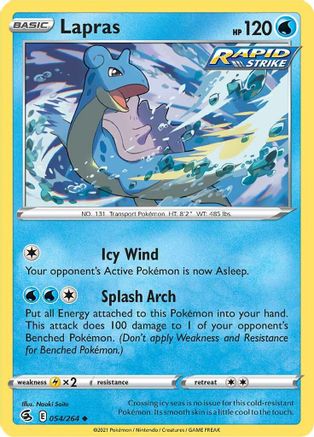 Lapras (54)/264 Uncommon