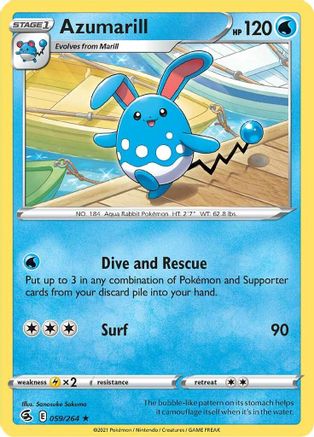 Azumarill (59)/264 Rare