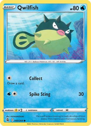 Qwilfish (60)/264 Common