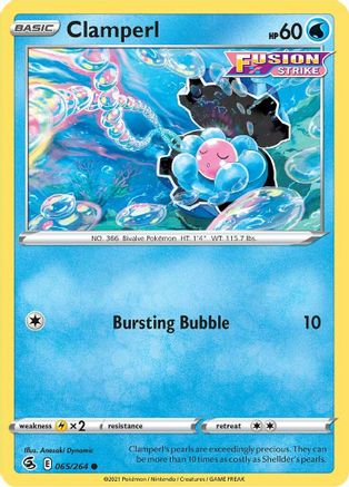 Clamperl (65)/264 Common Reverse Holofoil