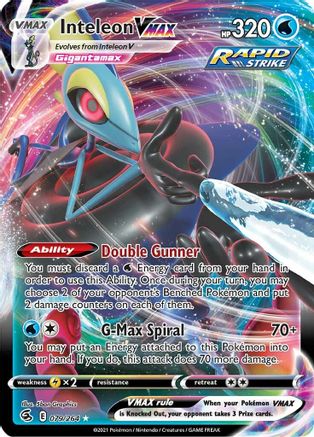 Inteleon VMAX (79)/264 Ultra Rare Holofoil
