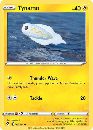 Tynamo (95)/264 Common Reverse Holofoil
