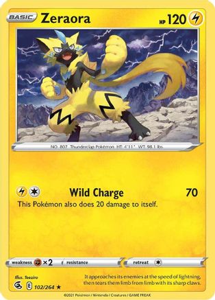 Zeraora (102)/264 Rare
