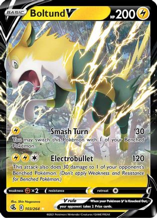 Boltund V (103)/264 Ultra Rare Holofoil
