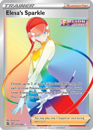 Elesa's Sparkle (Secret) (275)/264 Secret Rare Holofoil