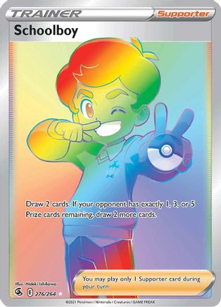Schoolboy (Secret) (276)/264 Secret Rare Holofoil