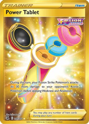 Power Tablet (Secret) (281)/264 Secret Rare Holofoil