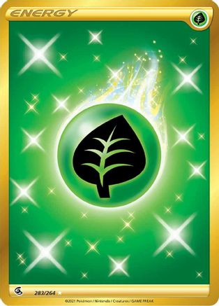 Grass Energy (Secret) (283)/264 Secret Rare Holofoil