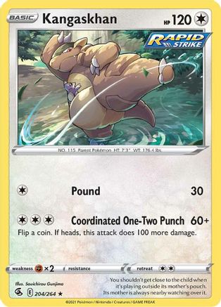 Kangaskhan (204)/264 Rare