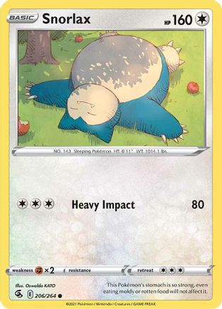 Snorlax (206)/264 Common